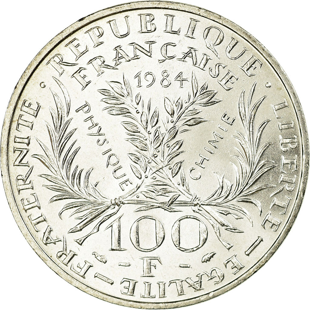 Coin, France, Marie Curie, 100 Francs, 1984, AU(55-58), Silver, KM:955