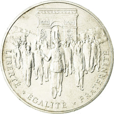 Coin, France, Libération de Paris, 100 Francs, 1994, AU(50-53), Silver