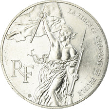 Coin, France, Liberté guidant le peuple, 100 Francs, 1993, AU(50-53), Silver