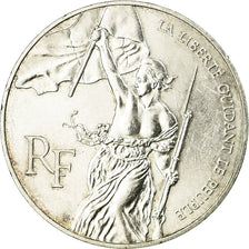 Coin, France, Liberté guidant le peuple, 100 Francs, 1993, AU(50-53), Silver
