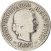 Coin, Switzerland, 5 Rappen, 1897, Bern, VF(20-25), Copper-nickel, KM:26
