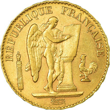 Coin, France, Génie, 20 Francs, 1897, Paris, AU(50-53), Gold, KM:825
