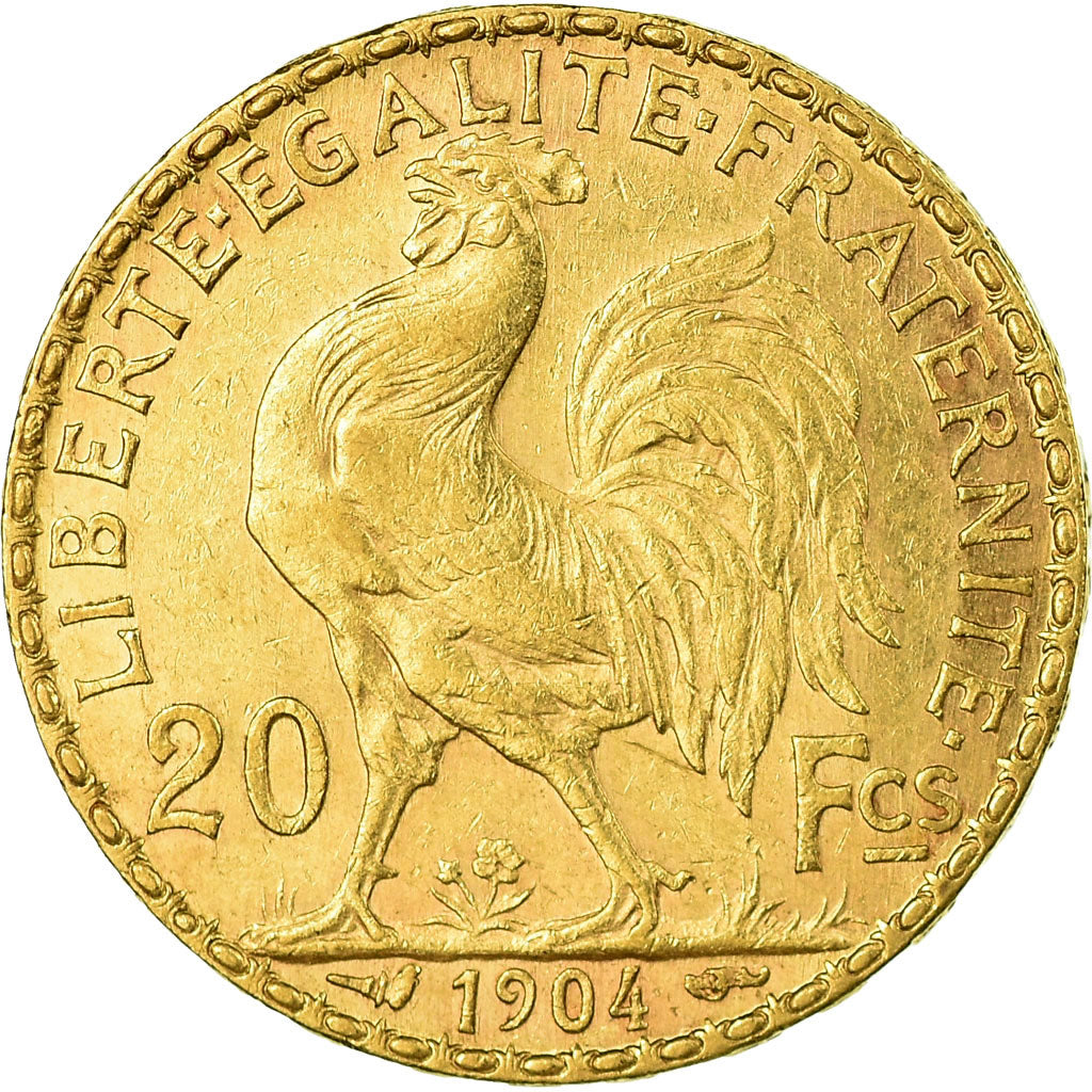 Monnaie, France, Marianne, 20 Francs, 1904, Paris, TTB+, Or, Gadoury:1064