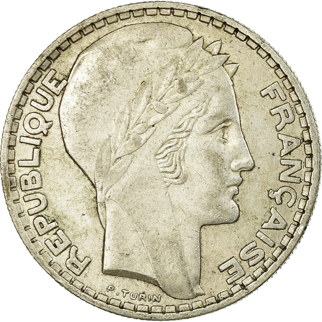 Coin, France, Turin, 20 Francs, 1929, Paris, EF(40-45), Silver, KM:879