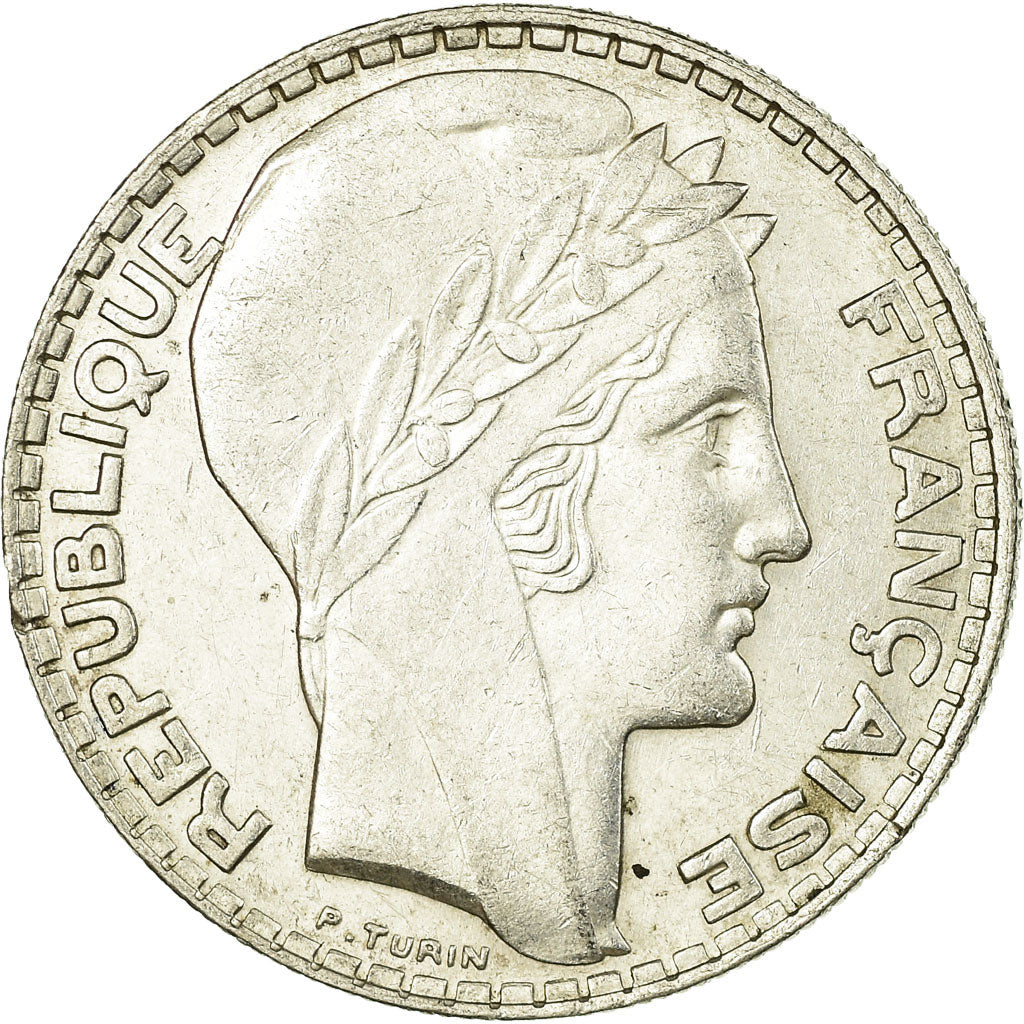 Coin, France, Turin, 20 Francs, 1933, Paris, AU(50-53), Silver, KM:879