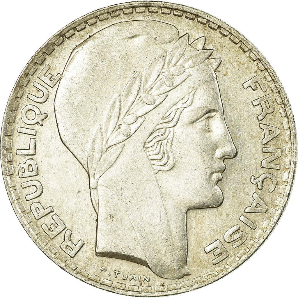 Monnaie, France, Turin, 20 Francs, 1933, Paris, TTB+, Argent, Gadoury:852