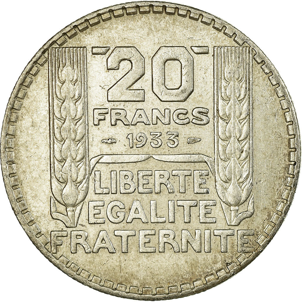 Monnaie, France, Turin, 20 Francs, 1933, Paris, TTB+, Argent, Gadoury:852