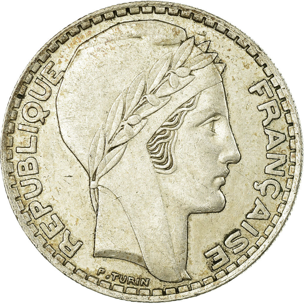 Monnaie, France, Turin, 20 Francs, 1933, Paris, TTB, Argent, Gadoury:852, KM:879