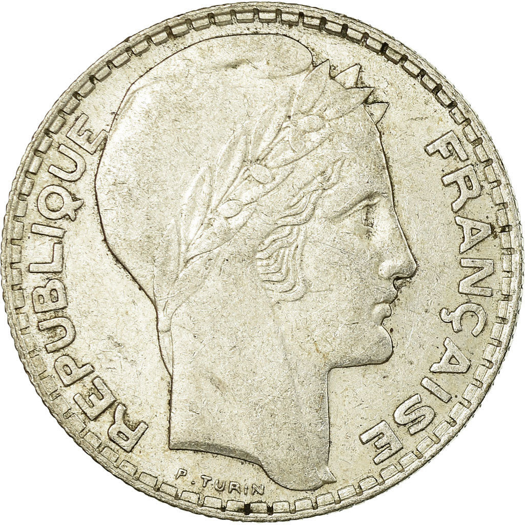 Monnaie, France, Turin, 10 Francs, 1938, Paris, TTB, Argent, Gadoury:801, KM:878