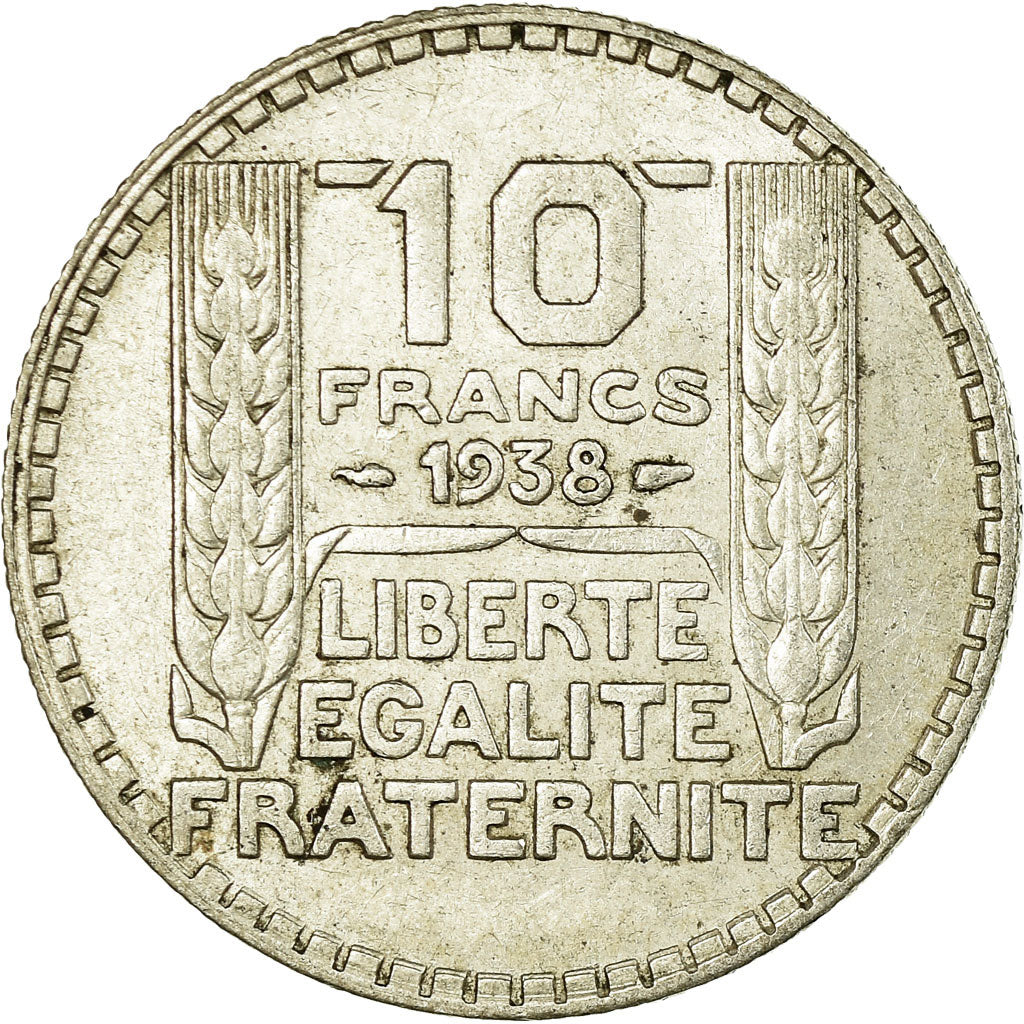 Monnaie, France, Turin, 10 Francs, 1938, Paris, TTB, Argent, Gadoury:801, KM:878