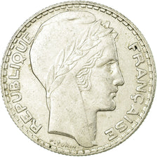 Münze, Frankreich, Turin, 10 Francs, 1938, Paris, SS+, Silber, KM:878