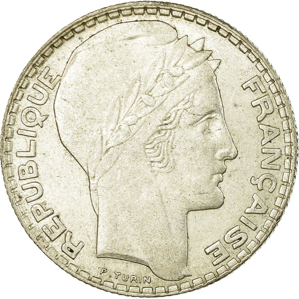 Monnaie, France, Turin, 10 Francs, 1938, Paris, TTB, Argent, Gadoury:801, KM:878