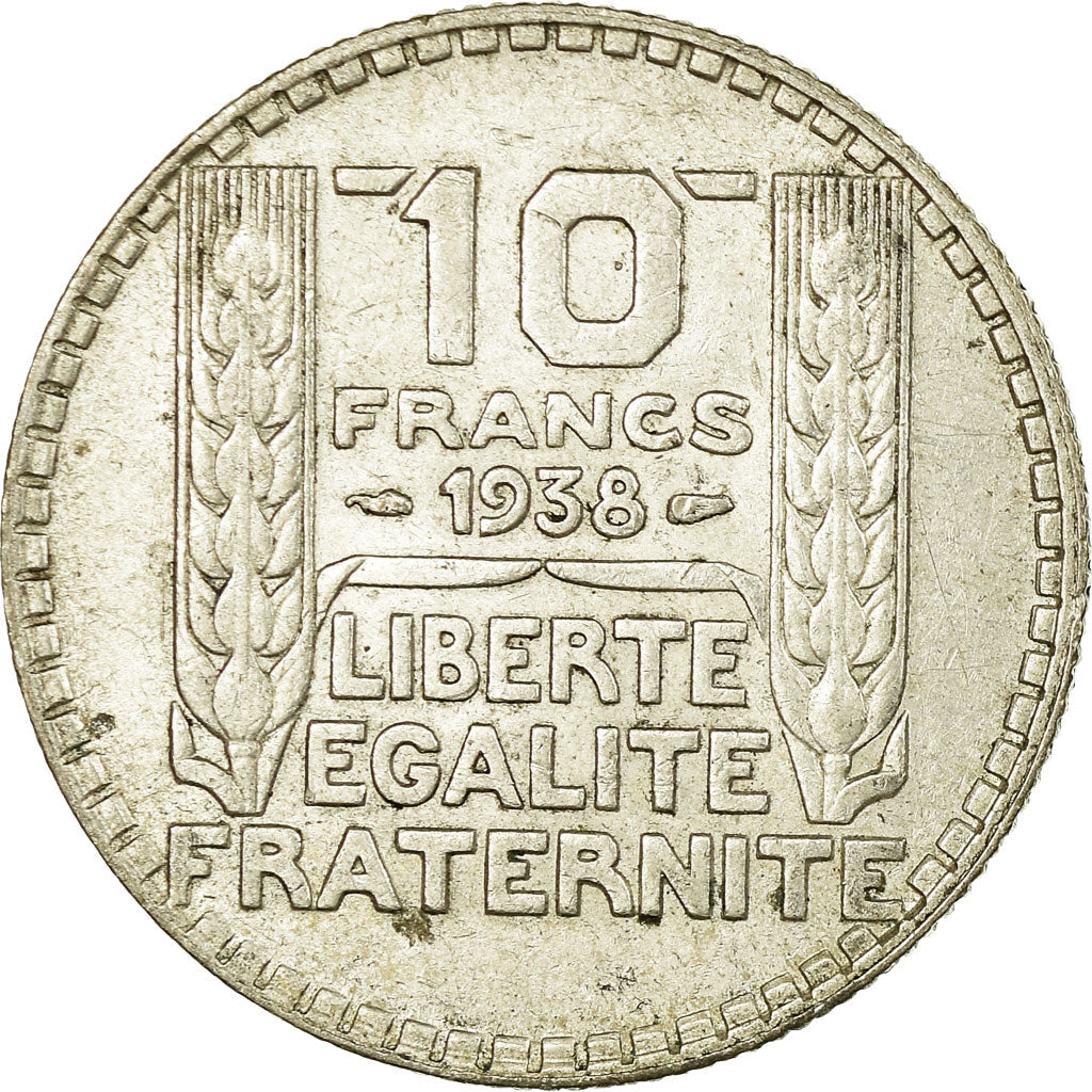 Monnaie, France, Turin, 10 Francs, 1938, Paris, TTB, Argent, Gadoury:801, KM:878