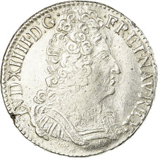 Moneta, Francia, Louis XIV, Écu aux 3 couronnes, Ecu, 1709, Nantes, BB
