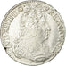 Moneta, Francia, Louis XIV, Écu aux 3 couronnes, Ecu, 1709, Nantes, BB