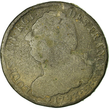Coin, France, 2 sols français, 1793, Strasbourg, VG(8-10), Bronze, KM 612