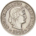 Svizzera, 5 Rappen, 1949, Bern, BB, Rame-nichel, KM:26