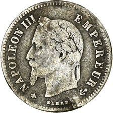 Munten, Frankrijk, Napoleon III, 20 Centimes, 1866, Paris, ZG+