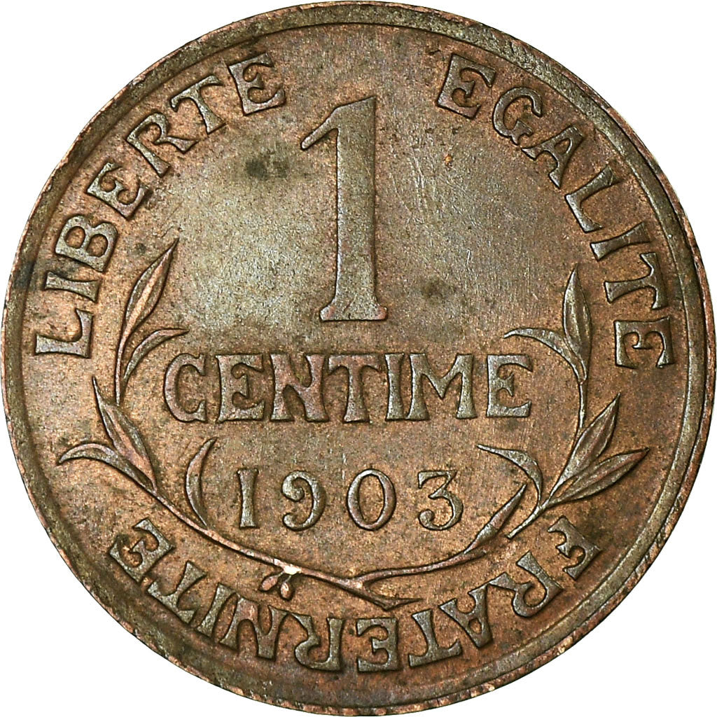 Coin, France, Dupuis, Centime, 1903, Paris, AU(50-53), Bronze, KM:840