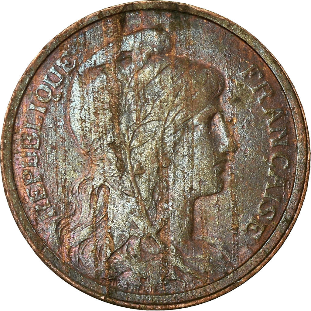 Munten, Frankrijk, Dupuis, Centime, 1912, Paris, FR+, Bronze, KM:840, Gadoury:90