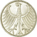 Coin, GERMANY - FEDERAL REPUBLIC, 5 Mark, 1970, Karlsruhe, AU(50-53), Silver