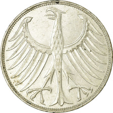 Coin, GERMANY - FEDERAL REPUBLIC, 5 Mark, 1973, Munich, AU(50-53), Silver