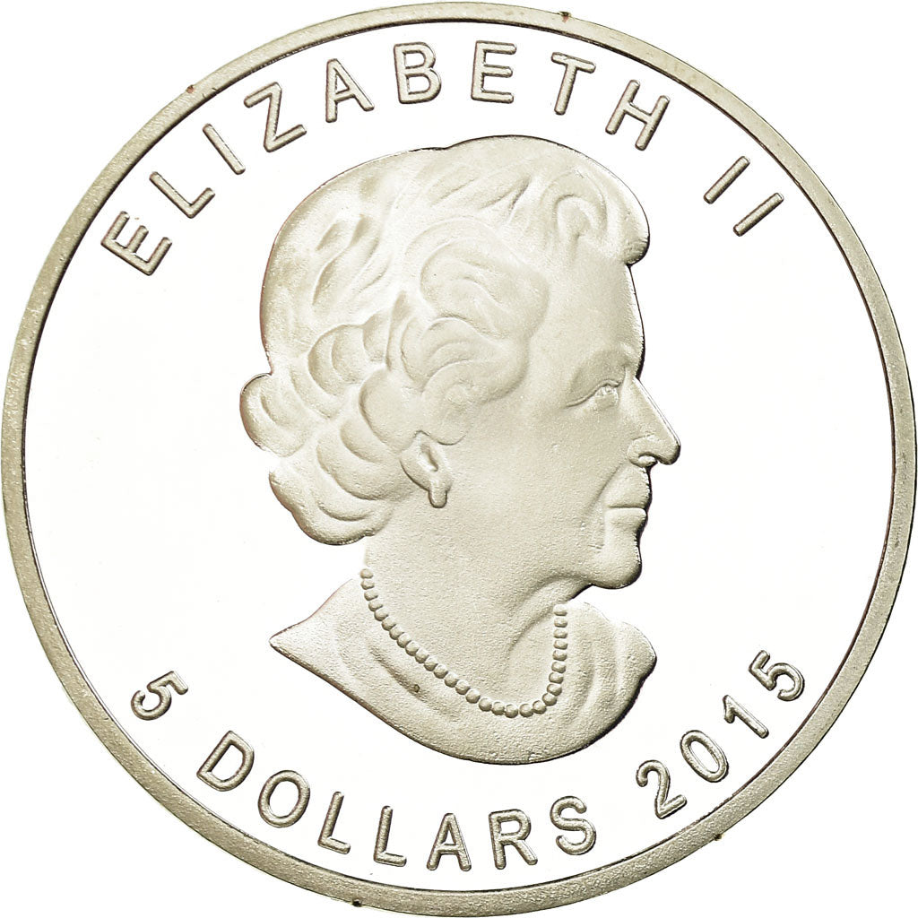 Moneda, Canadá, 5 Dollars, 2015, Royal Canadian Mint, Proof, EBC+, Plata