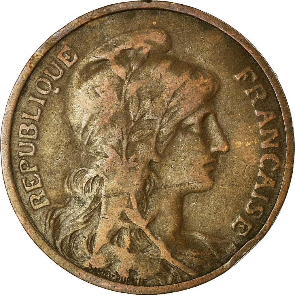 Coin, France, Dupuis, 5 Centimes, 1914, Paris, VF(30-35), Bronze, KM:842