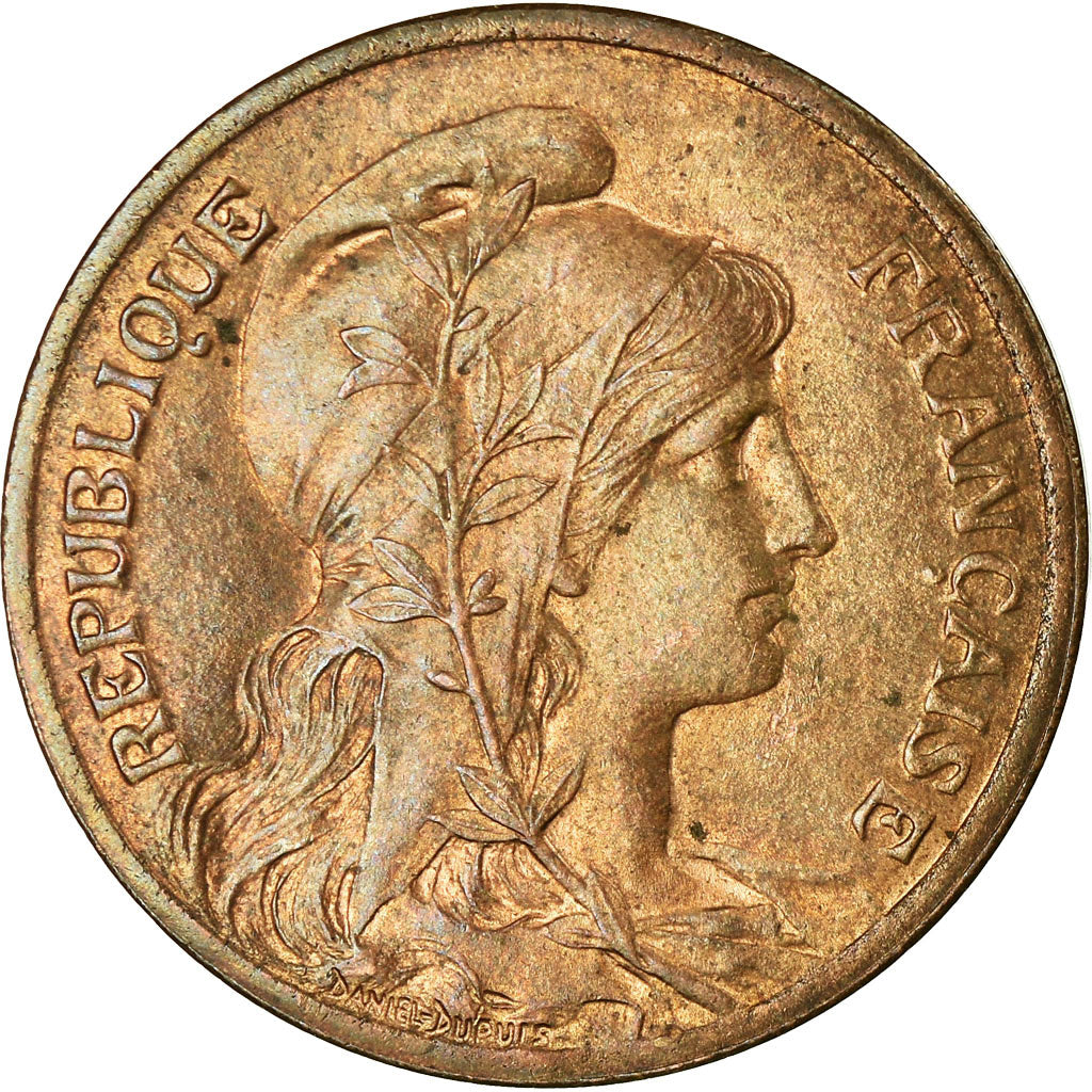 Monnaie, France, Dupuis, 5 Centimes, 1898, Paris, TTB+, Bronze, Gadoury:165