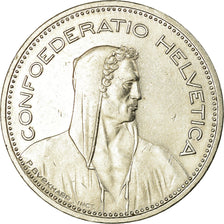 Coin, Switzerland, 5 Francs, 1989, Bern, AU(50-53), Copper-nickel, KM:40a.3