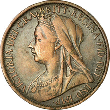 Coin, Great Britain, Victoria, Penny, 1899, EF(40-45), Bronze, KM:790