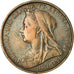 Coin, Great Britain, Victoria, Penny, 1899, EF(40-45), Bronze, KM:790