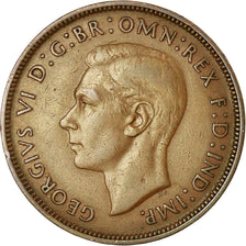 Coin, Great Britain, George VI, Penny, 1938, EF(40-45), Bronze, KM:845