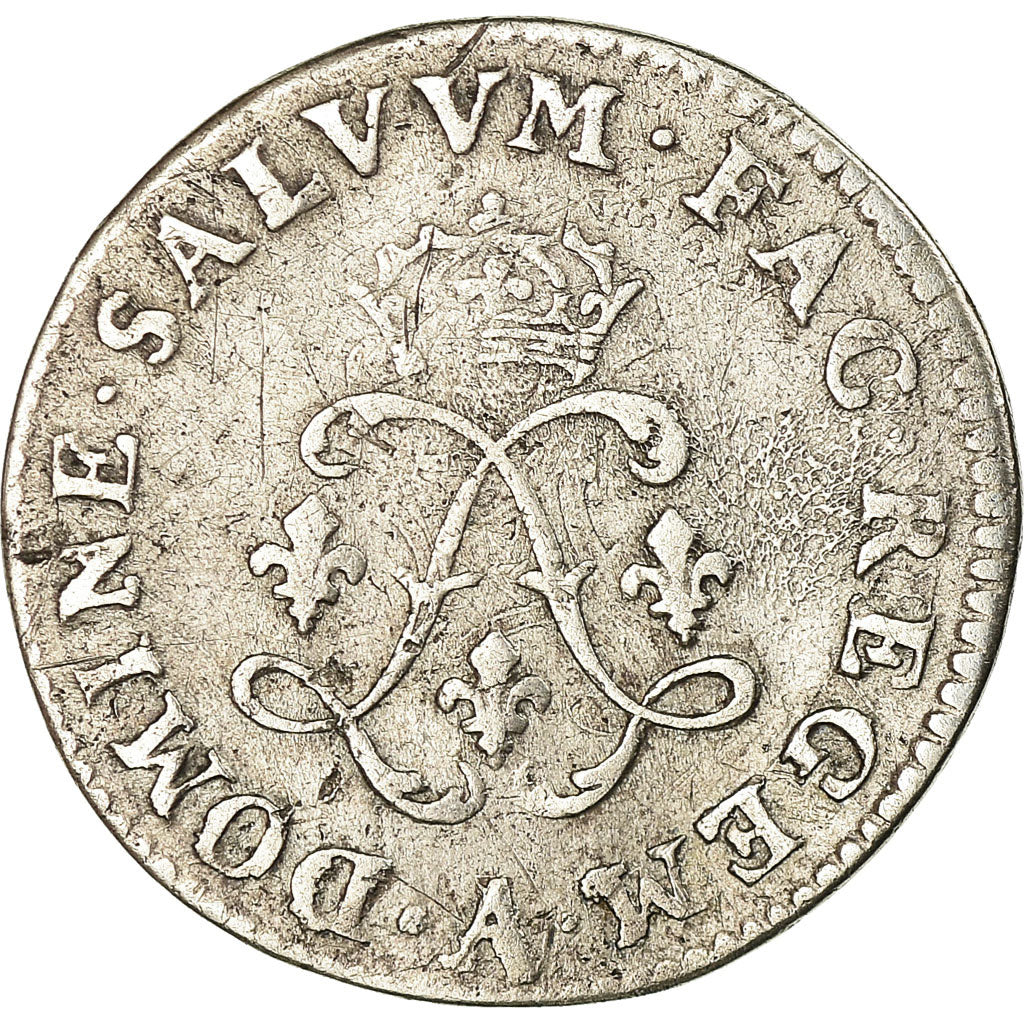 Coin, France, Louis XIV, 4 Sols aux 2 L, 1691, Paris, VF(30-35), KM 281.1
