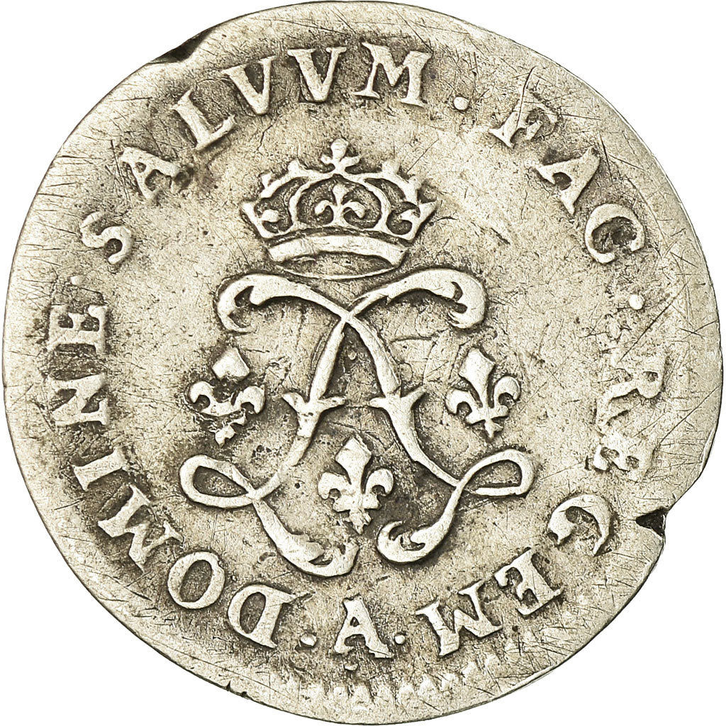 Moneta, Francia, Louis XIV, 4 Sols aux 2 L, 1695, Paris, B+