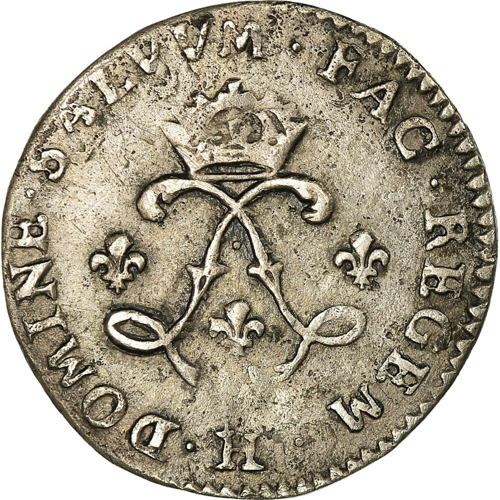 Coin, France, Louis XIV, 4 Sols aux 2 L, 1693, La Rochelle,VF(30-35),Gadoury:106
