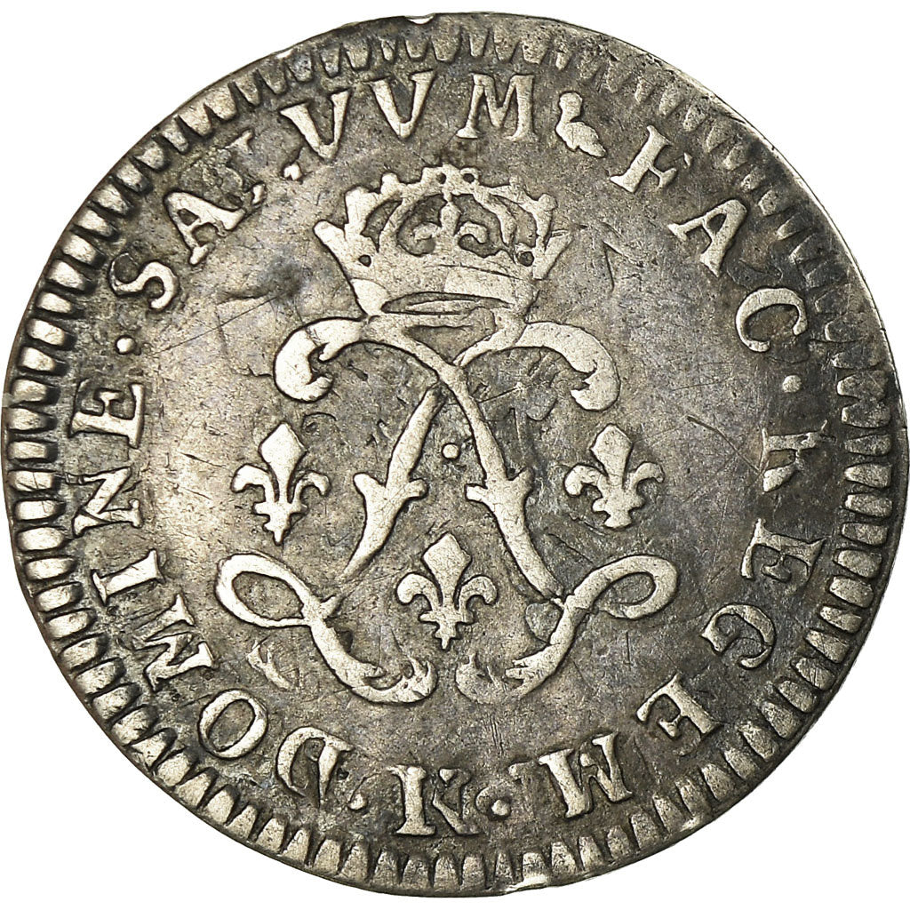 Münze, Frankreich, Louis XIV, 4 Sols aux 2 L, 1691, Bordeaux, S+