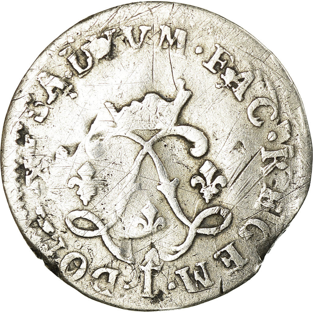 Münze, Frankreich, Louis XIV, 4 Sols aux 2 L,1694, Lille, SGE+