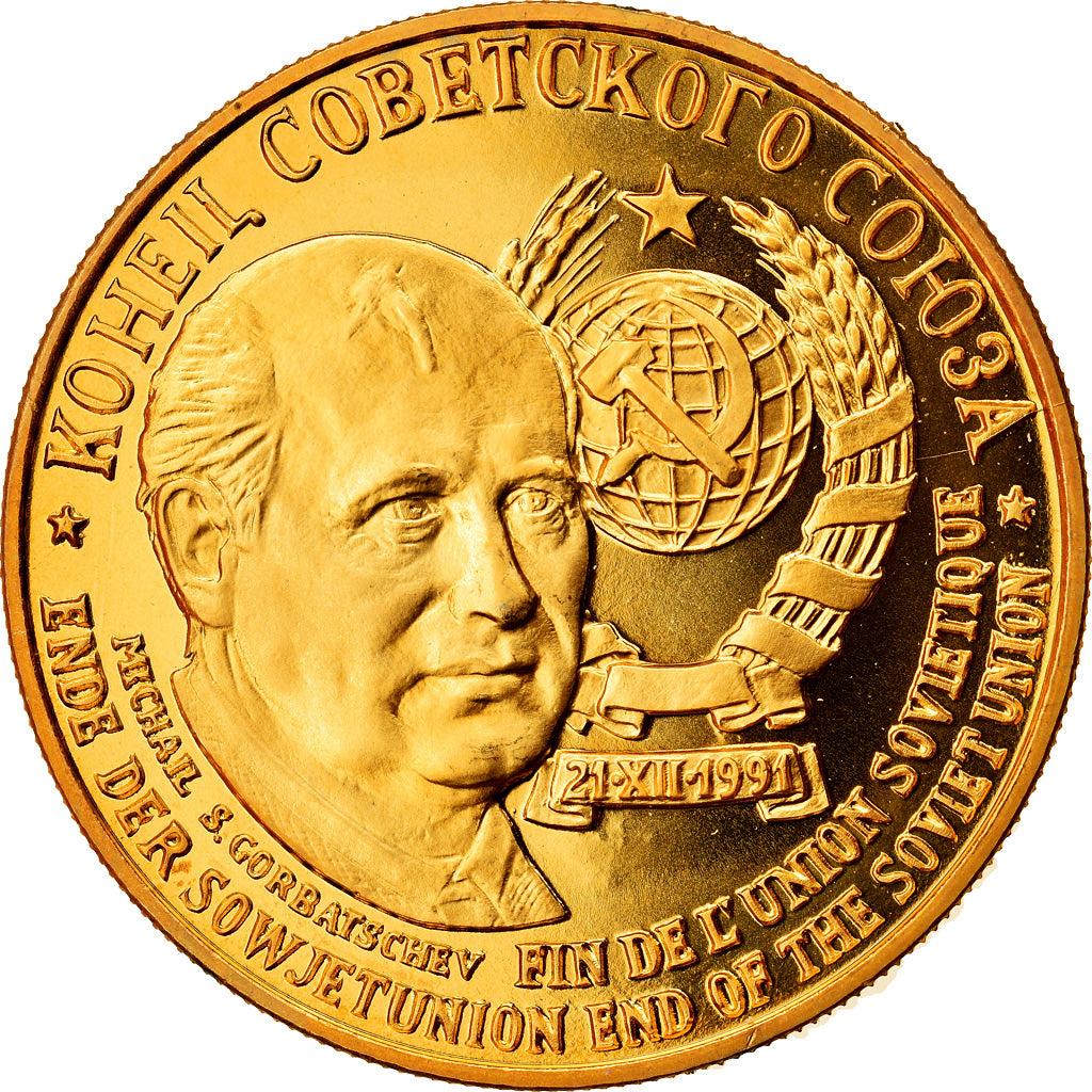 Russia, medaglia, Michail Gorbatchev, Politics, Society, War, SPL+, Doratura in