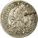 Coin, France, Louis XIV, 4 Sols aux 2 L, 1694, Rennes, VF(20-25), KM 281.20