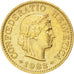 Coin, Switzerland, 5 Rappen, 1982, Bern, AU(55-58), Aluminum-Bronze, KM:26c