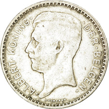Coin, Belgium, 20 Francs, 20 Frank, 1934, EF(40-45), Silver, KM:104.1