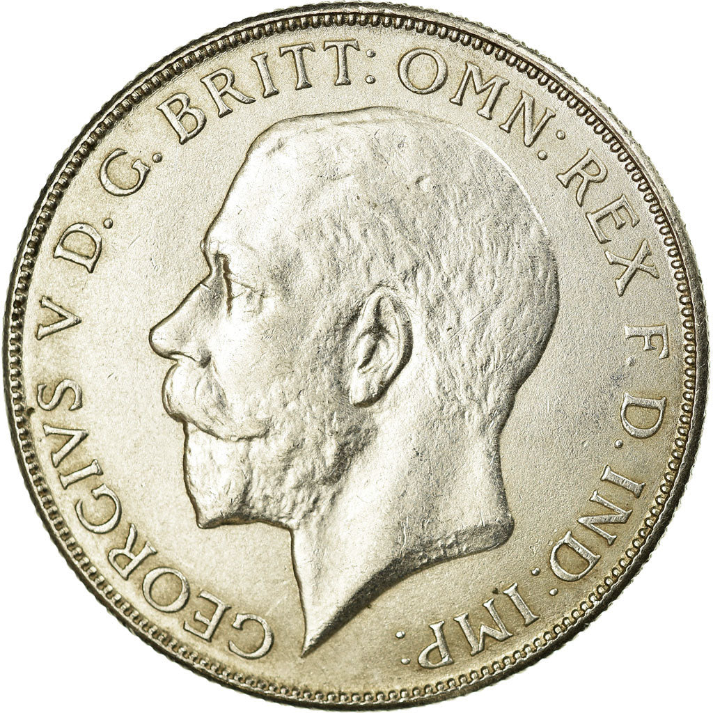 Coin, Great Britain, George V, Florin, Two Shillings, 1926, AU(50-53), Silver