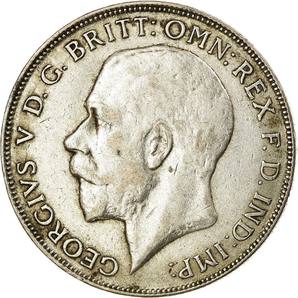 Coin, Great Britain, George V, Florin, Two Shillings, 1925, VF(30-35), Silver