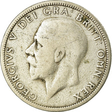 Coin, Great Britain, George V, Florin, Two Shillings, 1929, VF(20-25), Silver
