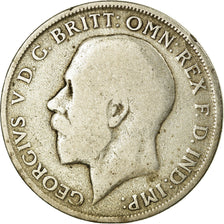Coin, Great Britain, George V, Florin, Two Shillings, 1921, VF(20-25), Silver