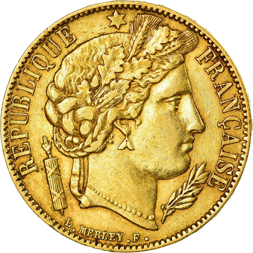 Münze, Frankreich, Cérès, 20 Francs, 1850, Paris, SS+, Gold, KM:762