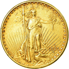 Coin, United States, Saint-Gaudens, $20, 1915, San Francisco, AU(50-53)
