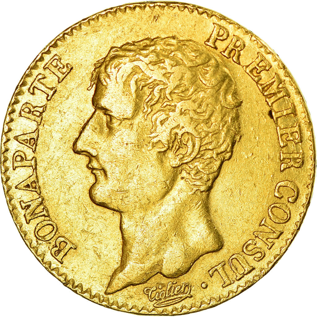 Coin, France, Napoléon I, 20 Francs, An 12, Paris, EF(40-45), Gold, KM:651