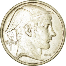 Moneta, Belgio, 50 Francs, 50 Frank, 1949, BB, Argento, KM:136.1